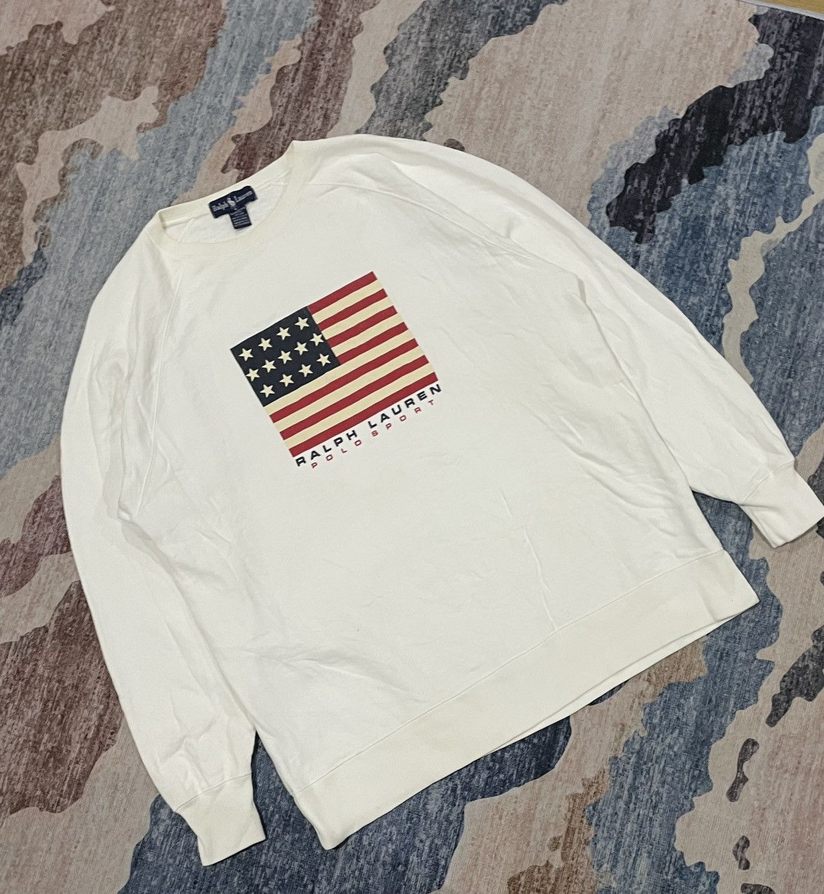 Ralph Lauren VTG 90s Ralph Lauren Distressed Sweaters Size US L / EU 52-54 / 3 - 7 Thumbnail