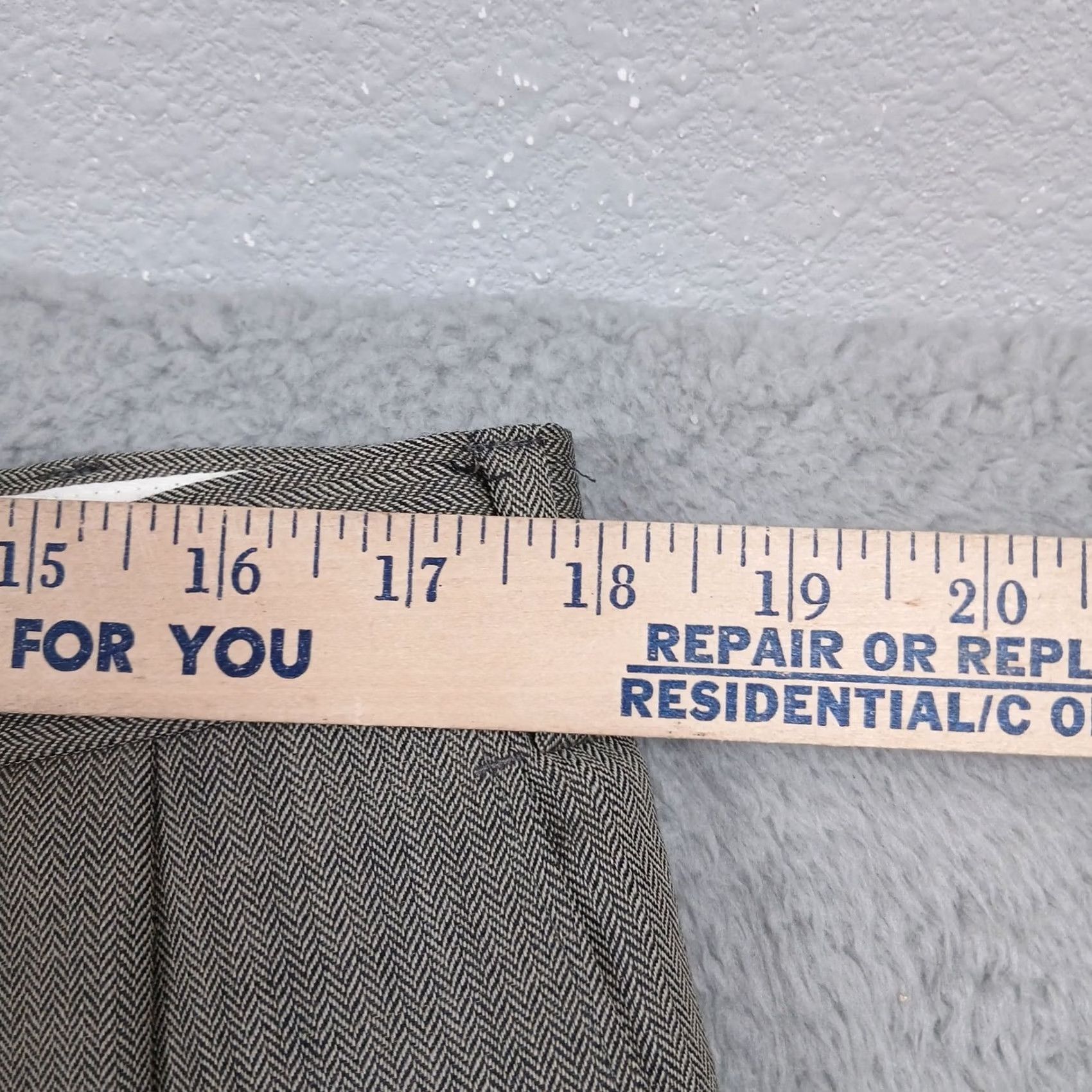 Ralph Lauren Lauren Ralph Lauren Wool Dress Pants Men 36x30 Tan Pleated Cuffed Size US 36 / EU 52 - 5 Thumbnail