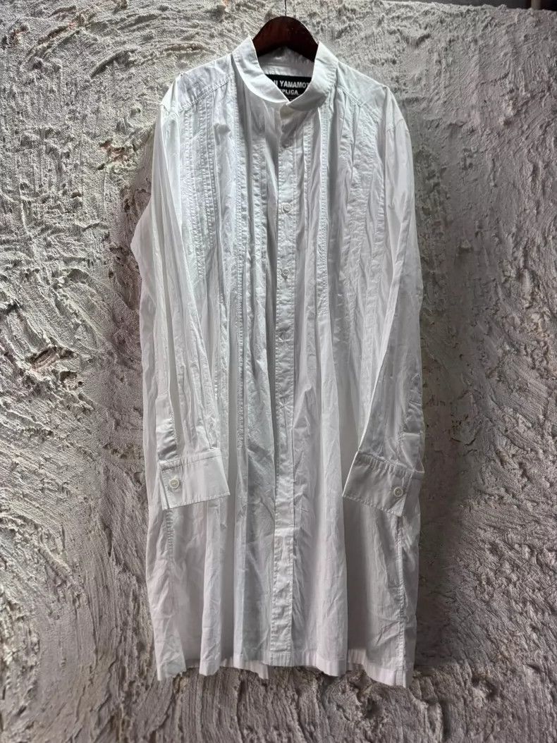Yohji Yamamoto Yohji Yamamoto White Shirt Size US L / EU 52-54 / 3 - 1 Thumbnail