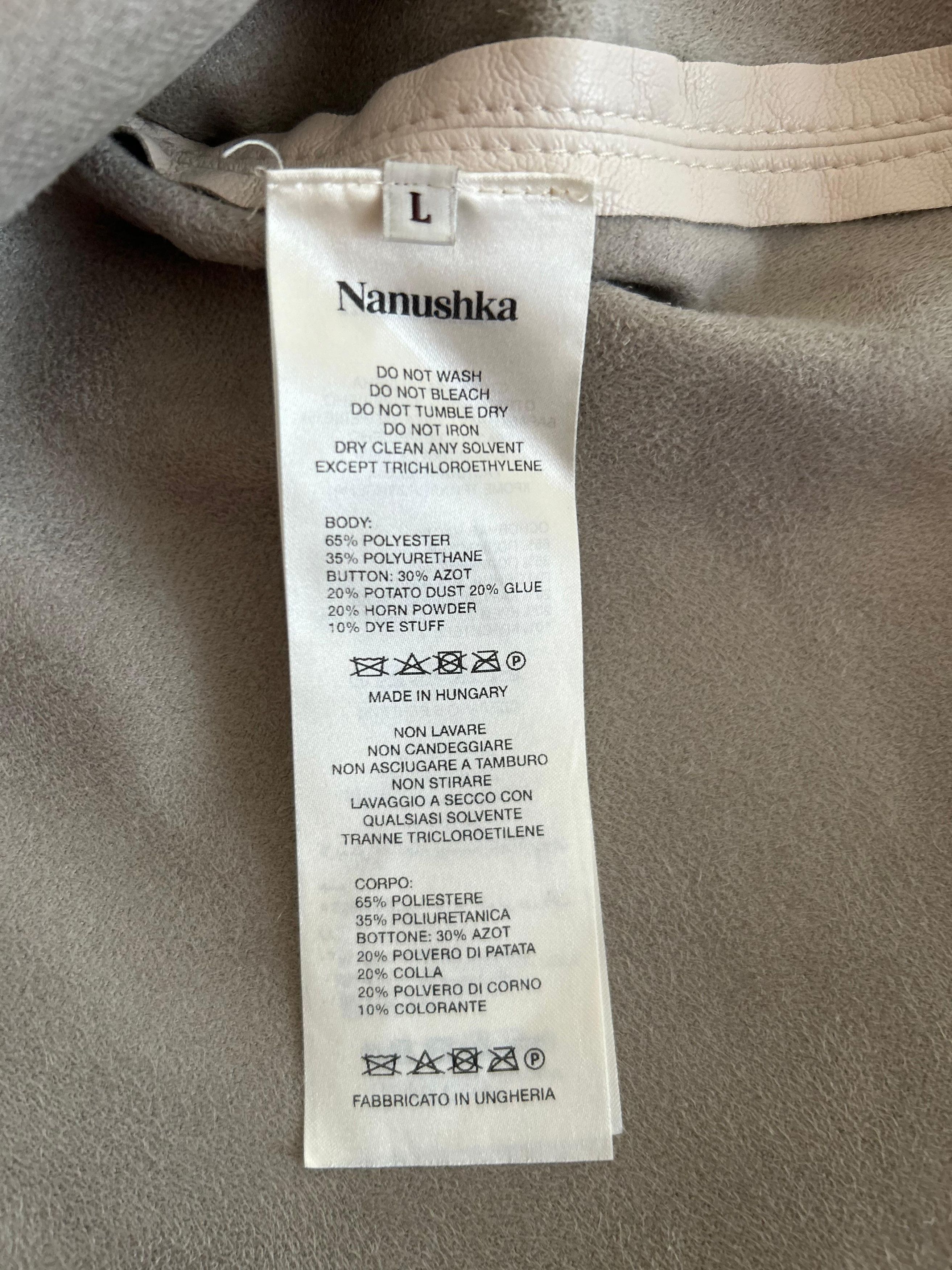 Nanushka Nanushka Faux Leather Short-Sleeved Shirt Size US L / EU 52-54 / 3 - 5 Thumbnail