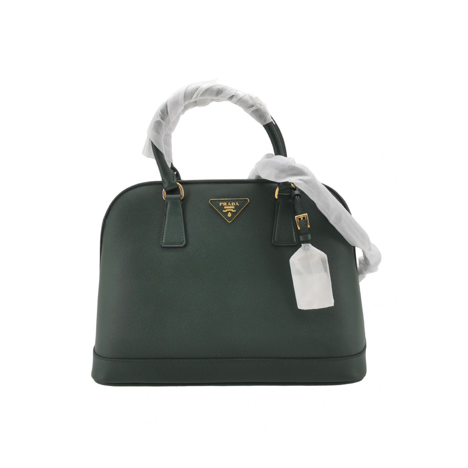 Prada Prada Saffiano Leather Promenade Handle Bag ONE SIZE Size ONE SIZE - 1 Thumbnail
