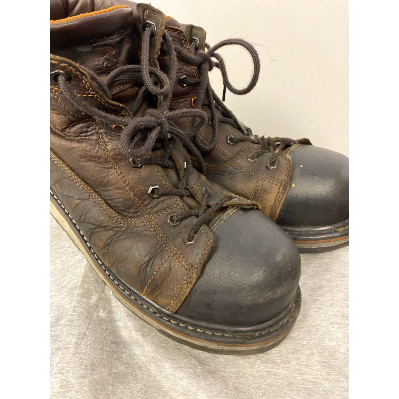 Timberland Timberland Pro Gridworks Alloy Safety Toe Boots Men's Size 13 Brown 0686 Size US 13 / EU 46 - 3 Thumbnail