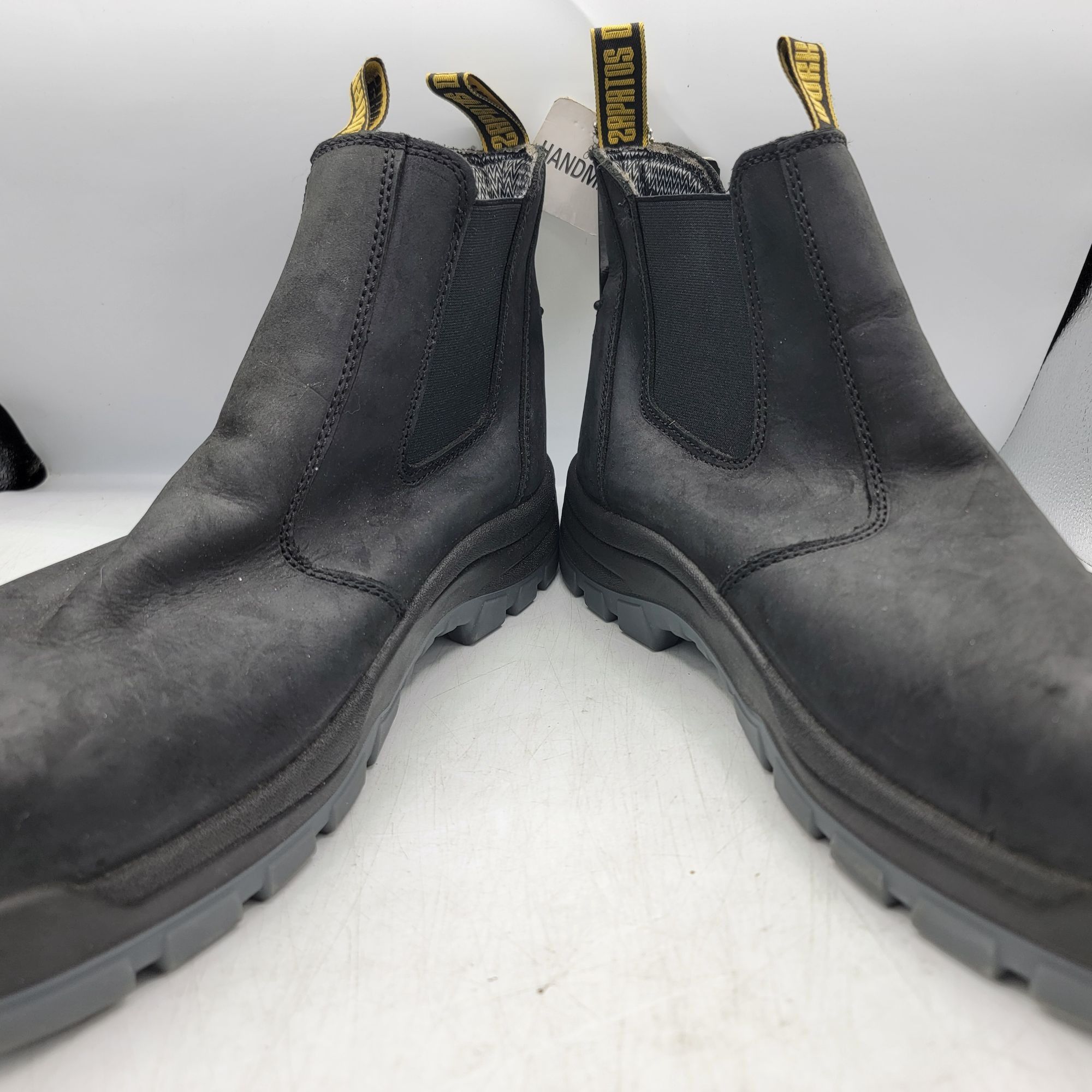Other Handmen Mens 13 Black Work Boots Waterproof Outdoors Heavy D Size US 13 / EU 46 - 2 Thumbnail