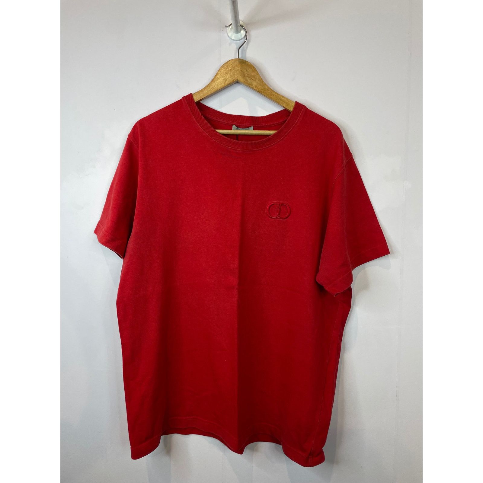Dior Dior CD Logo Red Tee Size US XXL / EU 58 / 5 - 1 Thumbnail