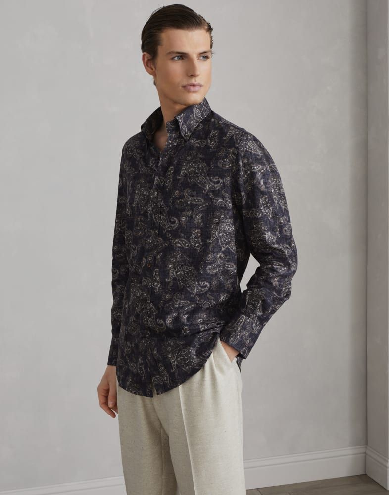 o1w1db10825 Shirt in Navy Blue