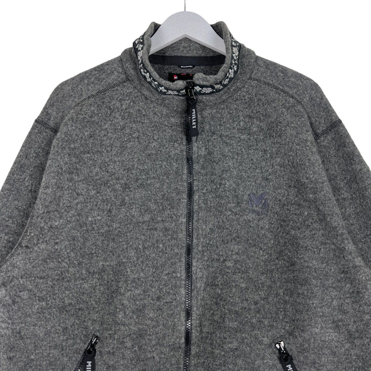 Vintage 🔥 1999 MILLET WOOL ZIPPER JACKET Size US M / EU 48-50 / 2 - 3 Thumbnail