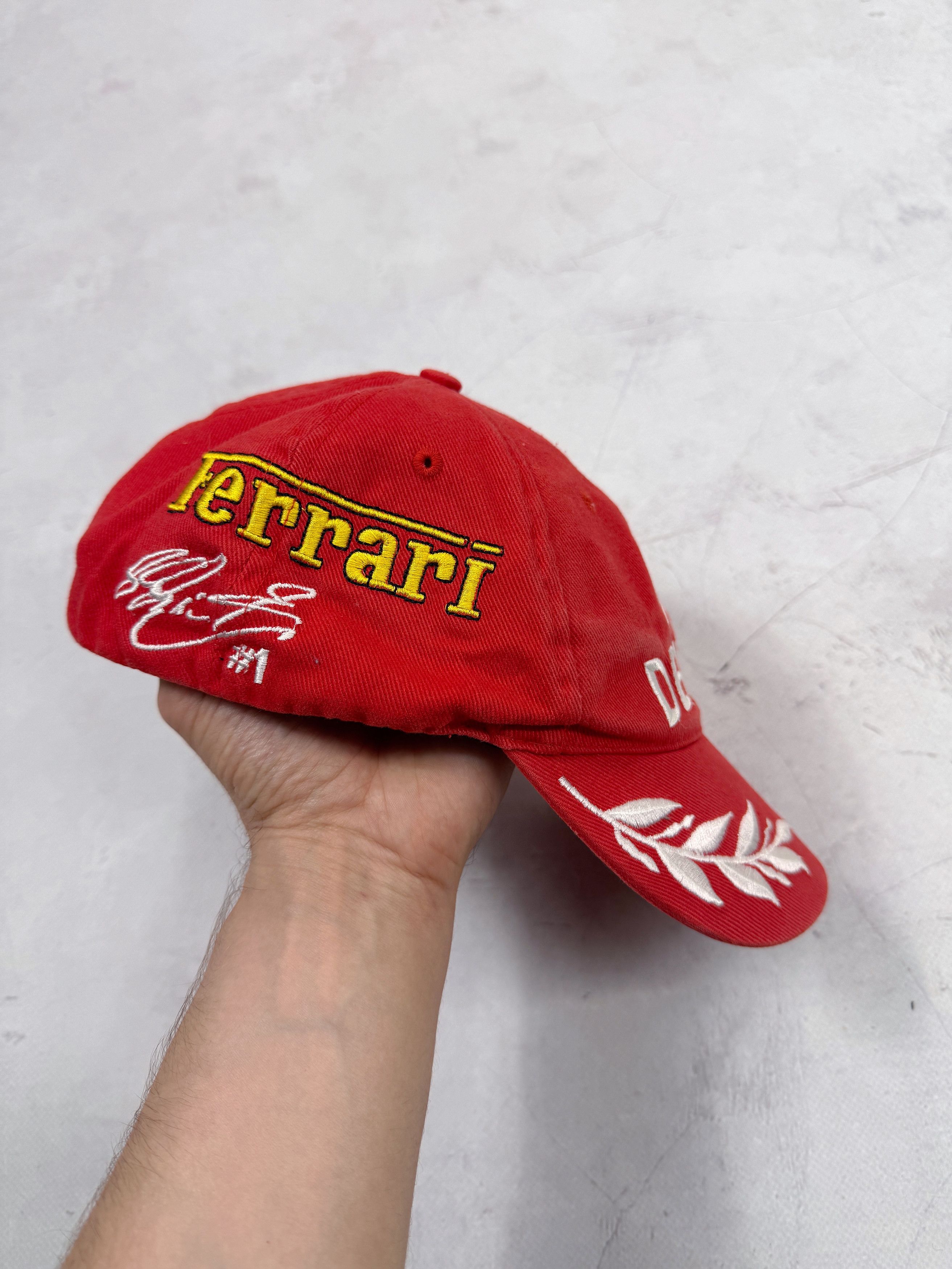 Ferrari Ferrari Dekra Baseball Cap F1 Team #1 Michael Schumacher Size ONE SIZE - 4 Thumbnail