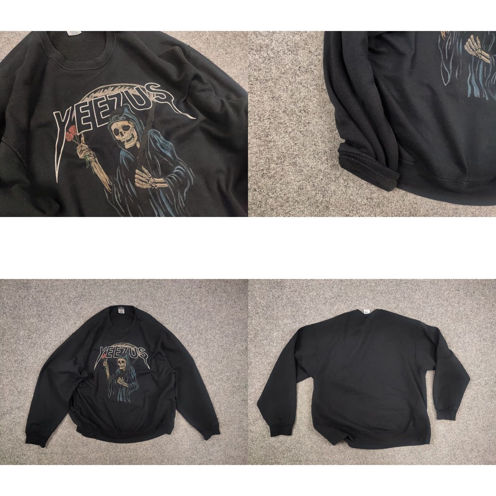 Vintage VINTAGE Yeezus Logo Sweatshirt - Nike? Size US XL / EU 56 / 4 - 8 Thumbnail