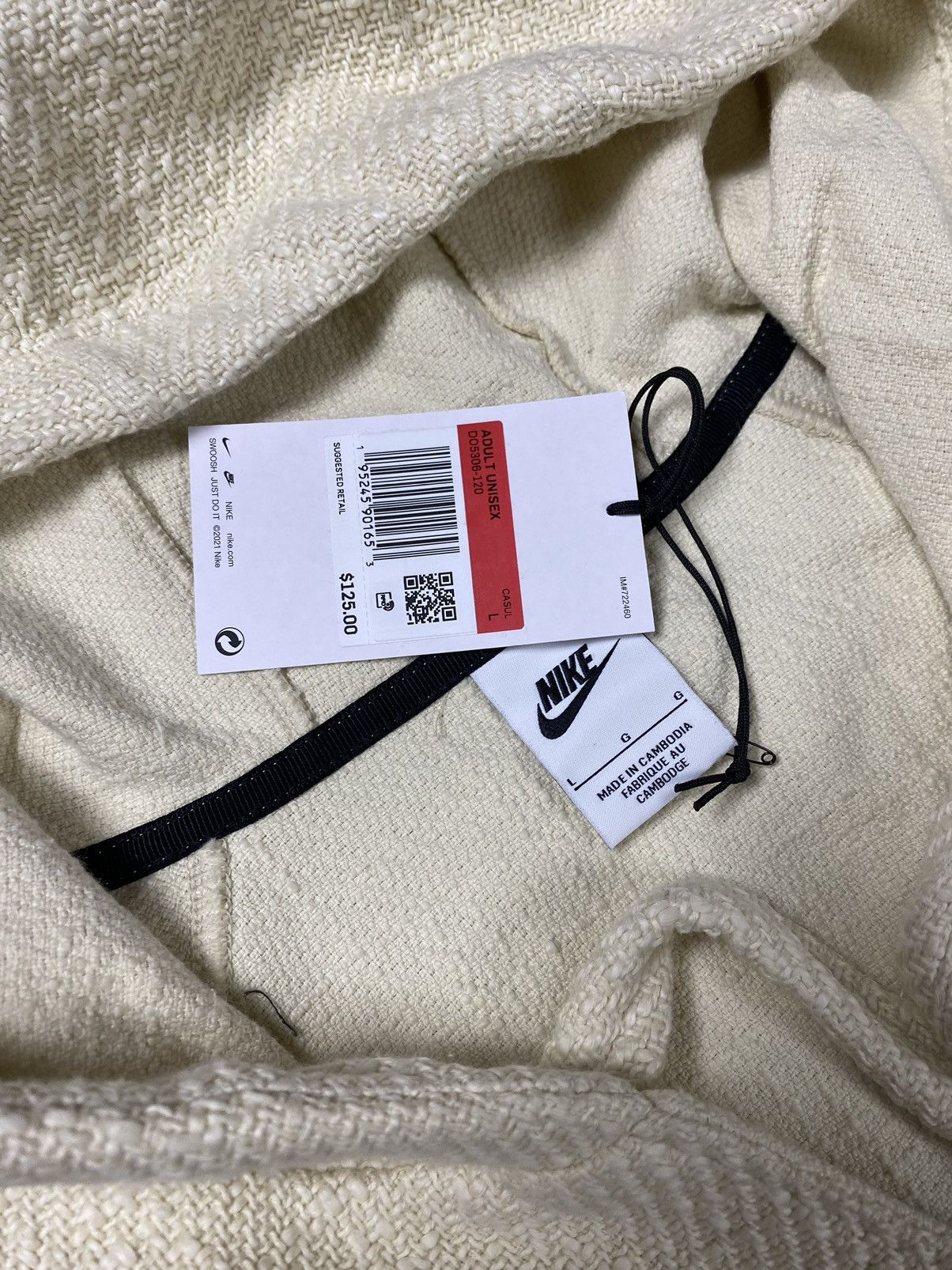 Nike × Stussy New❗️ 2022 Nike X Stussy Oversize NRG Fossil Pullover Hoodie Size US L / EU 52-54 / 3 - 10 Thumbnail