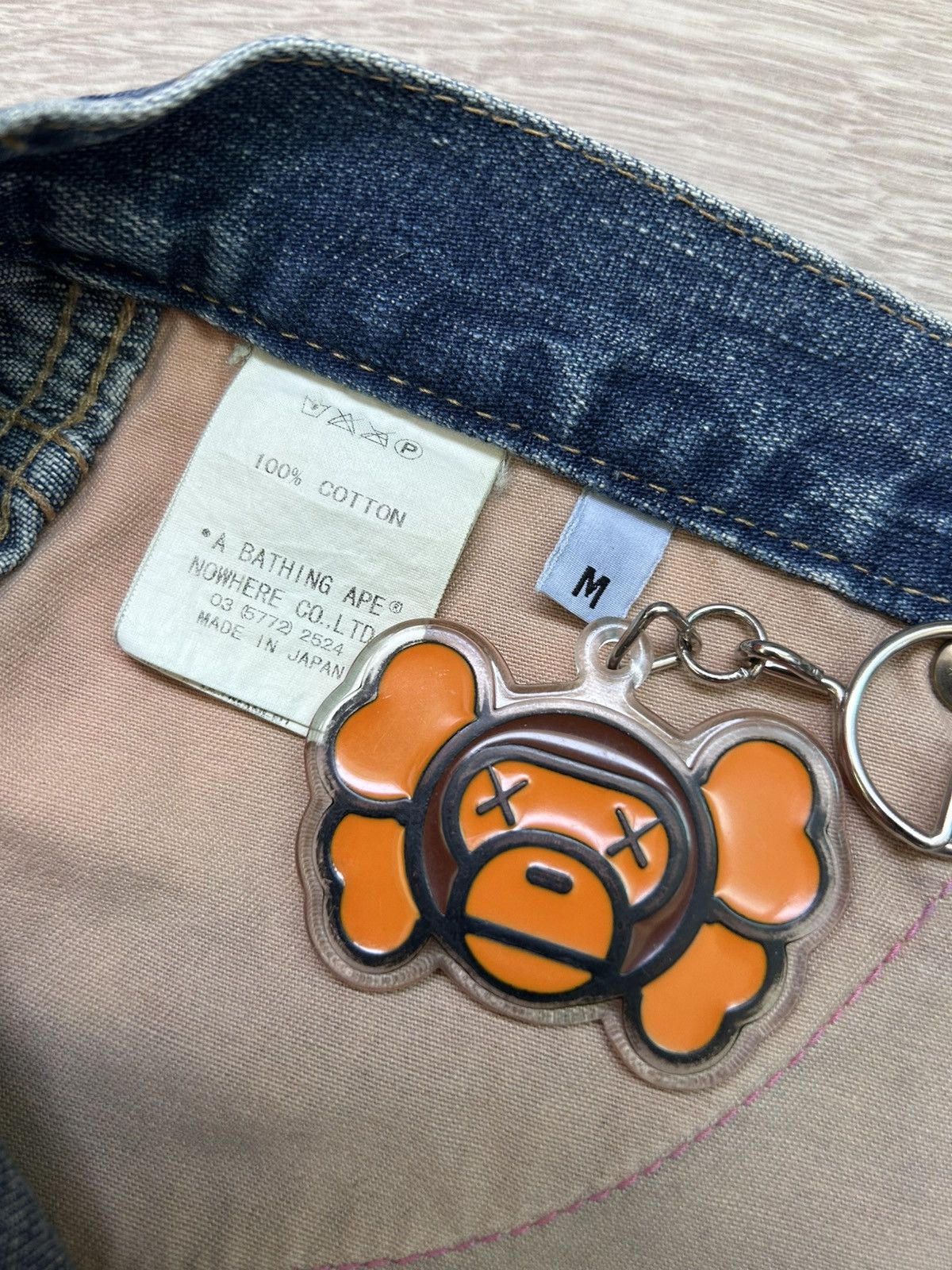 Bape Bape Twin Yellow Sta Denim [Size M] Size US 32 / EU 48 - 6 Thumbnail