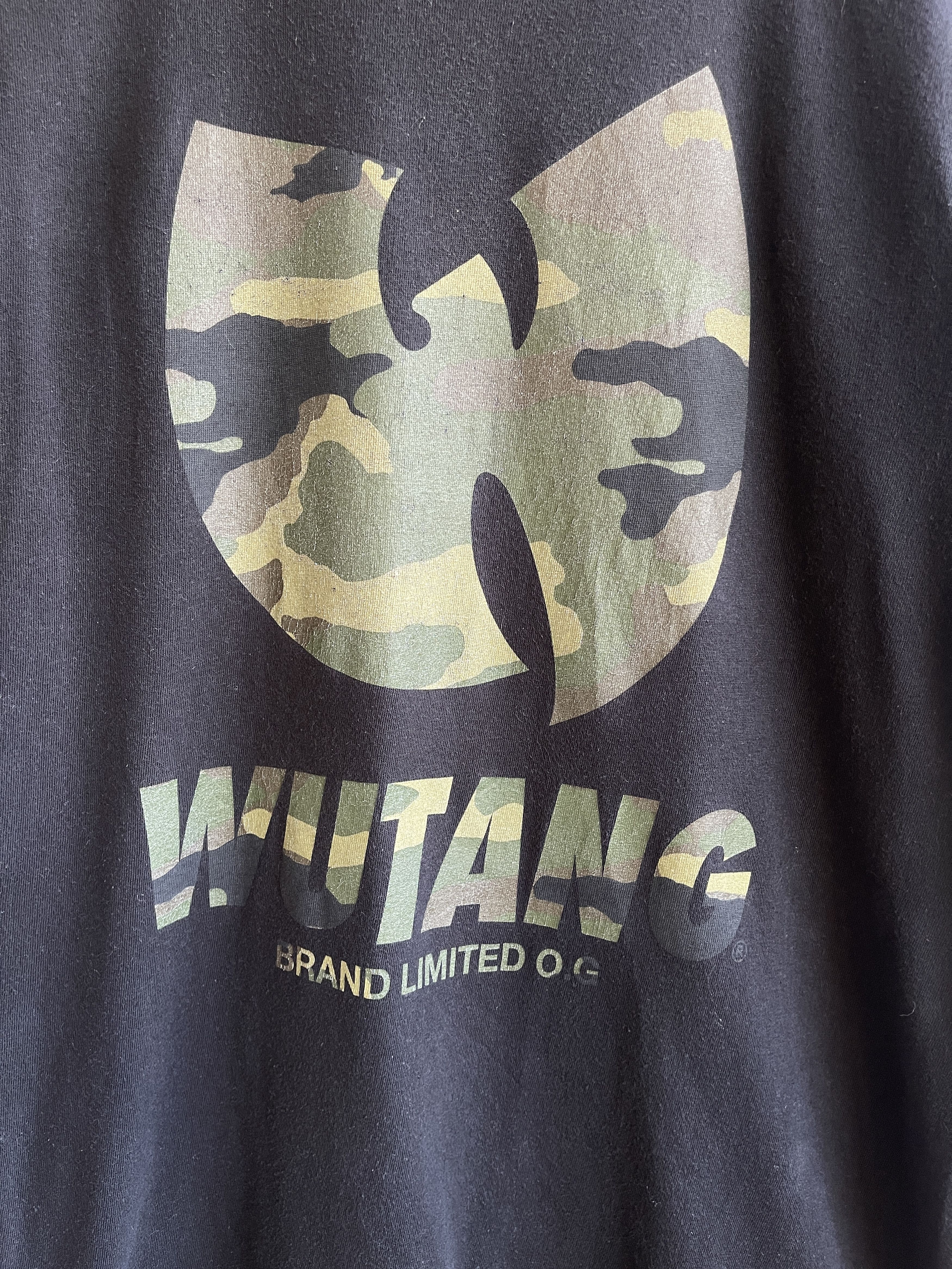 Wu-Tang Clan Vintage🔥Wu-Tang🔥Brand Limited O.G Big Logo Camo RapTees Size US M / EU 48-50 / 2 - 3 Thumbnail