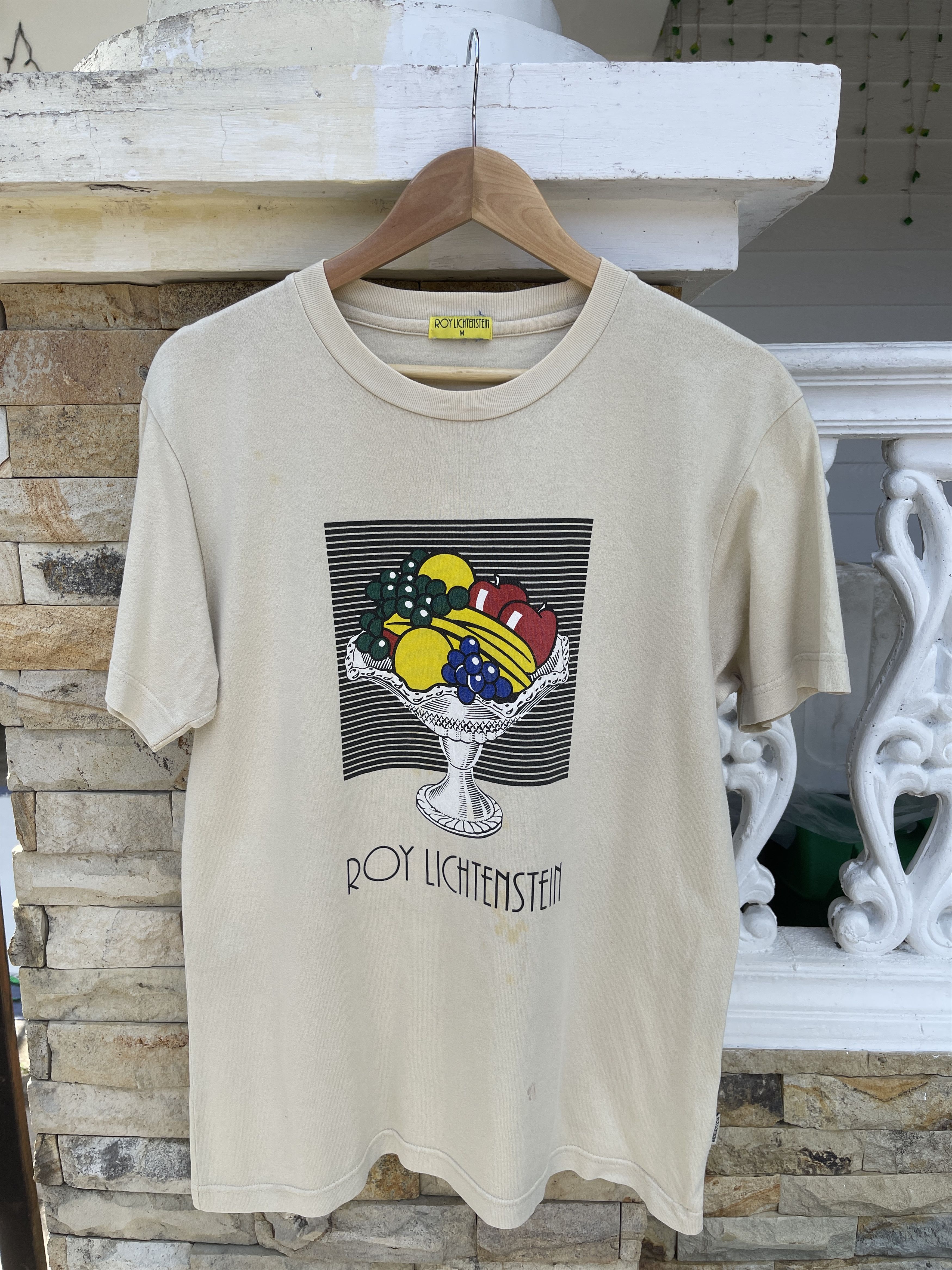 Vintage Last Drop🔥Rare🔥Vintage Art Roy Lichtenstein Pop Art T-Shirt Size US M / EU 48-50 / 2 - 1 Thumbnail