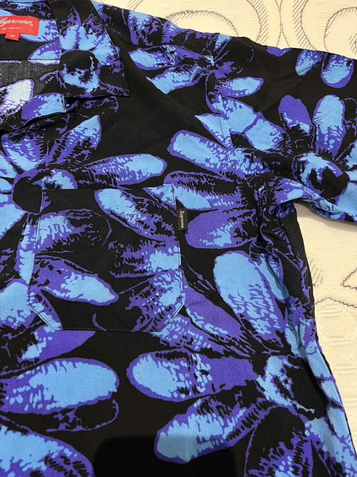 Supreme Supreme Rayon Shirt Size US M / EU 48-50 / 2 - 3 Thumbnail