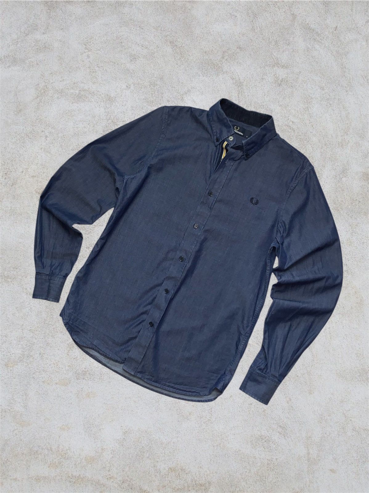 Fred Perry × Vintage Fred Perry shirt button up Size S navy Size US S / EU 44-46 / 1 - 1 Thumbnail