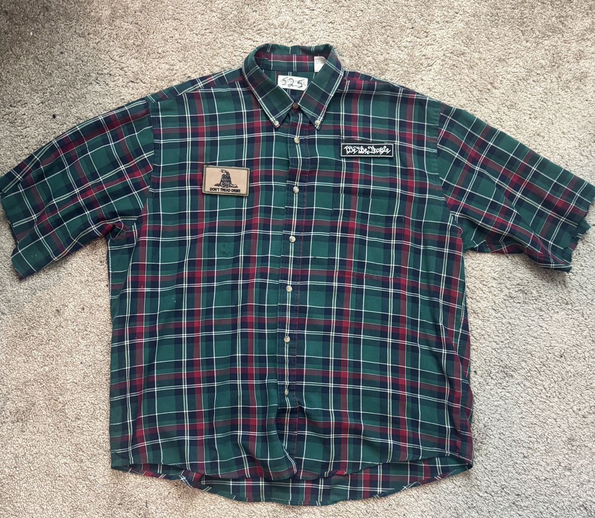 Other Vintage Street Flannel Short sleeve Shirt Size US L / EU 52-54 / 3 - 1 Thumbnail