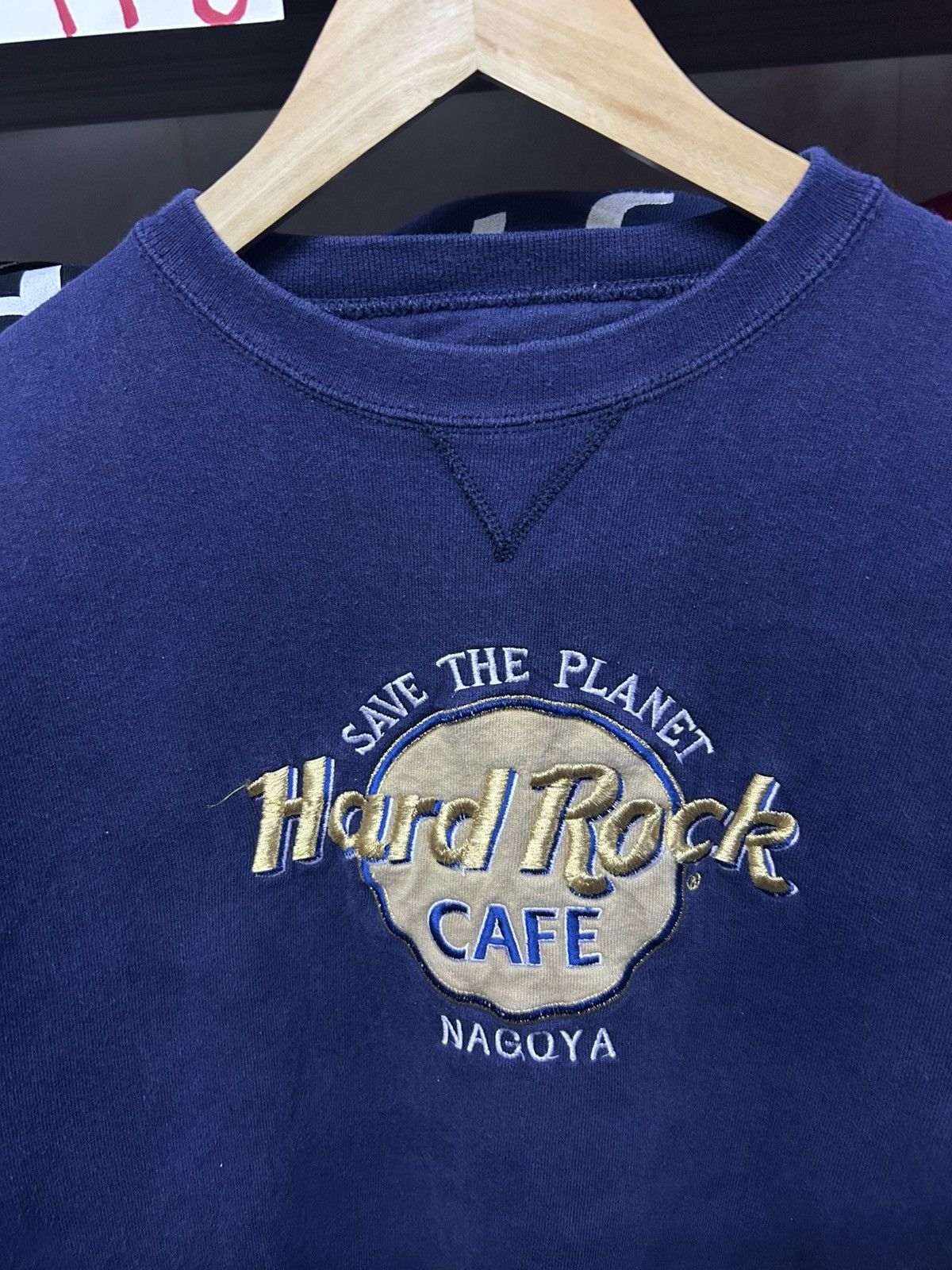 Hard Rock Cafe Vintage Hard Rock Cafe Nagoya sweatshirt Size US M / EU 48-50 / 2 - 2 Thumbnail