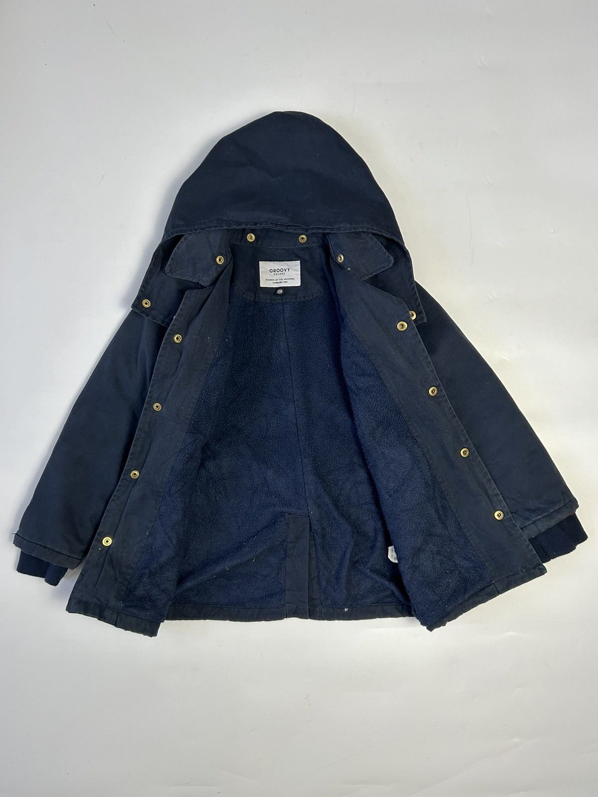 Hysteric Glamour × Japanese Brand GROOVY COLOURS WINTER HOODIE JACKET SMALL CUTTING Size XXS / US 00 / IT 34 - 2 Thumbnail