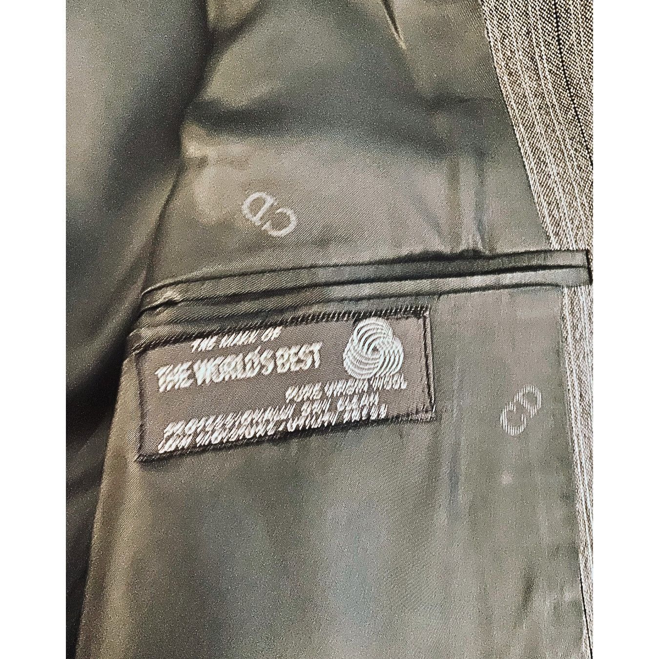 Christian Dior Monsieur Vintage Christian Dior Monsieur Suit Jacket Size 42R - 4 Thumbnail