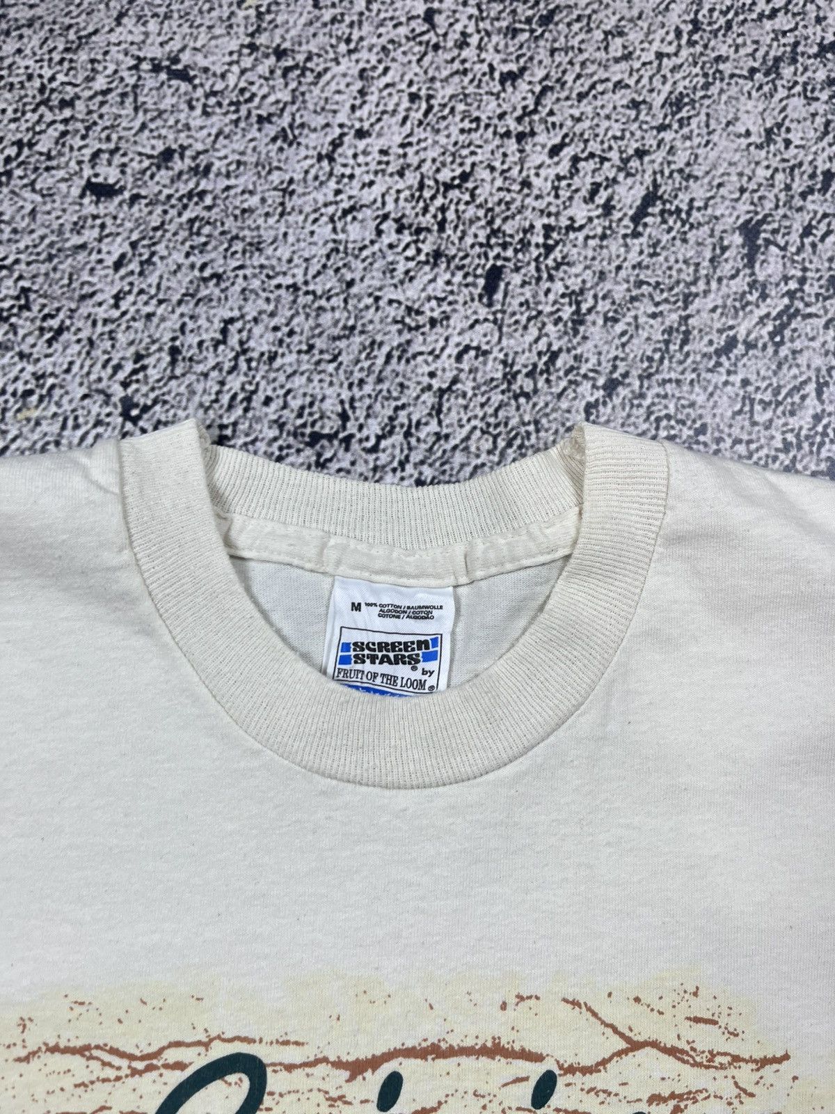 Vintage Vintage 90s Na Connery’s Screen Starts One stitch logo tee Size US M / EU 48-50 / 2 - 5 Thumbnail