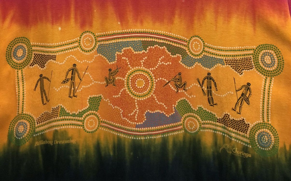 Billabong Vintage Billabong Dreaming Churinga Australia T-Shirt Size US M / EU 48-50 / 2 - 3 Thumbnail