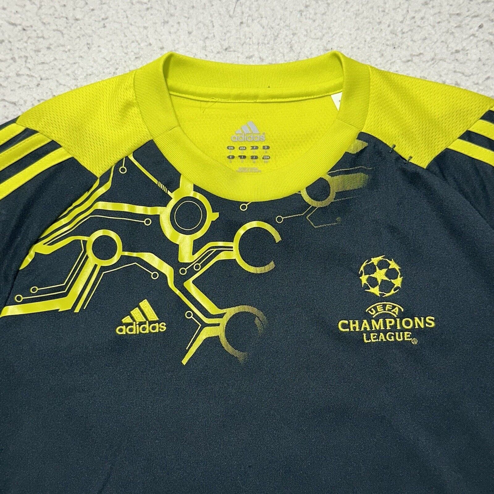 Adidas Adidas Small ClimaLite T Shirt UEFA Champions League Tee Size US S / EU 44-46 / 1 - 2 Thumbnail