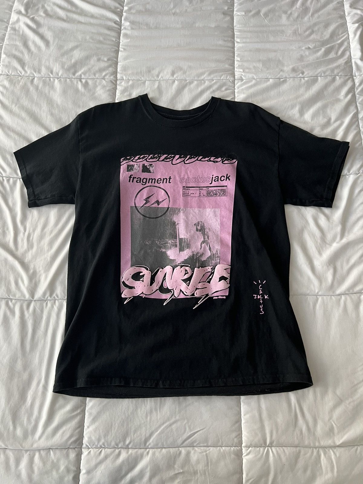 Cactus Jack For Fragment Sunrise Tee | Grailed