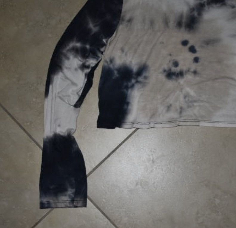 Other Lush Womens Size Large Blue Tie Dye Crop Top Shirt Size L / US 10 / IT 46 - 4 Thumbnail