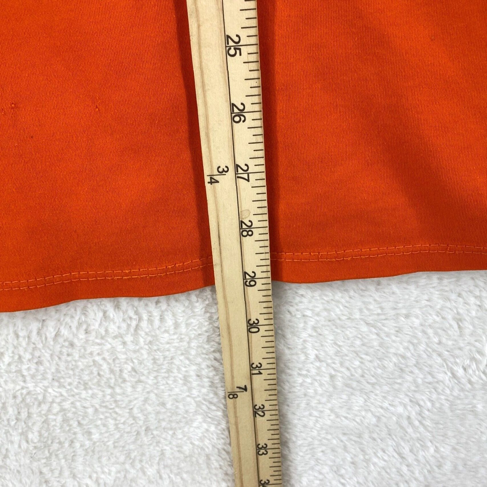Vintage VINTAGE Bulwark Workwear FR Mens Size XL Flame Resistant Henley Orange Shirt Long Sleeve Size US XL / EU 56 / 4 - 6 Thumbnail