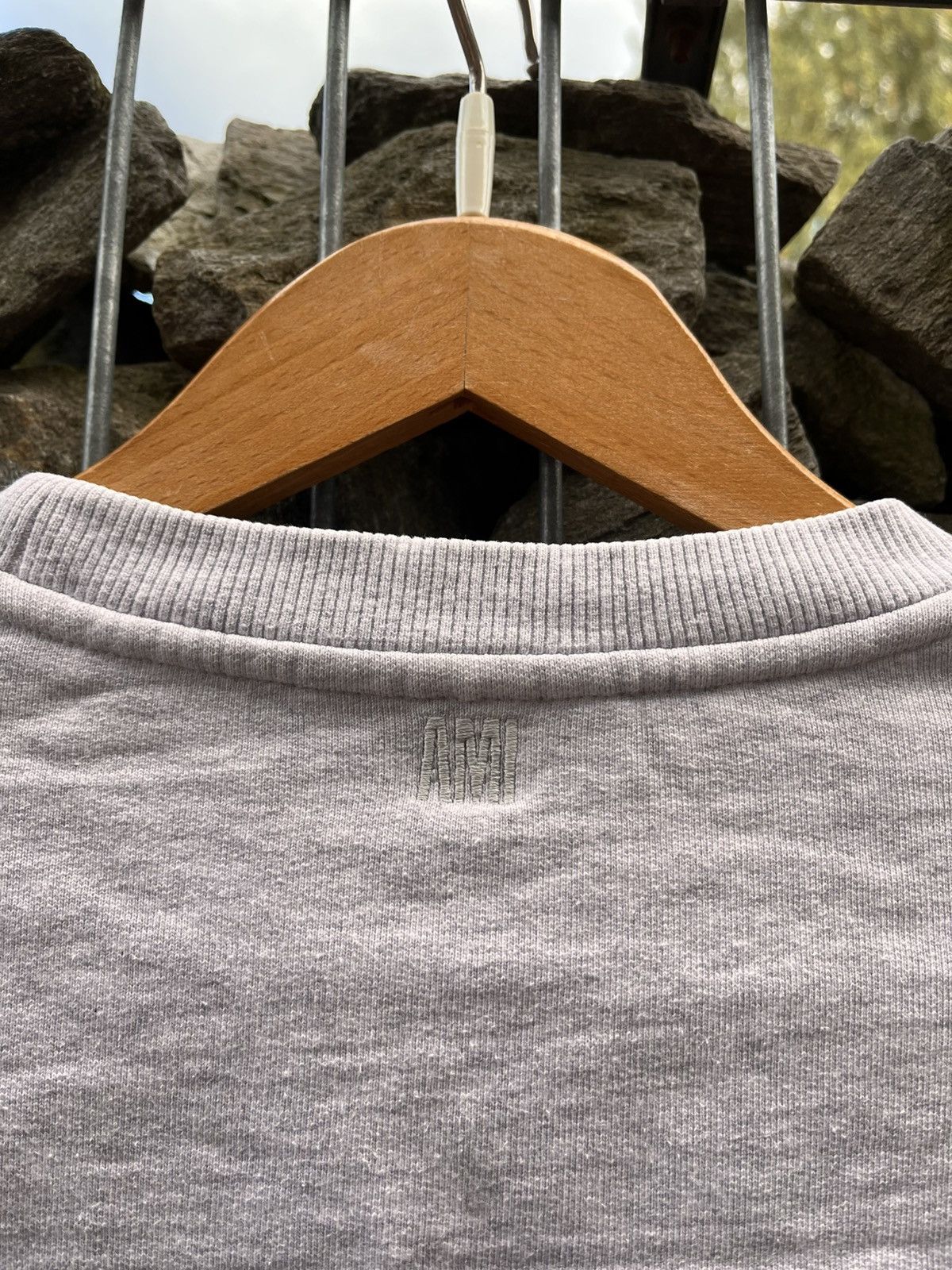 AMI Ami Sweatshirt Love Logo Embroider Classic Luxury Sweater Size US M / EU 48-50 / 2 - 11 Thumbnail