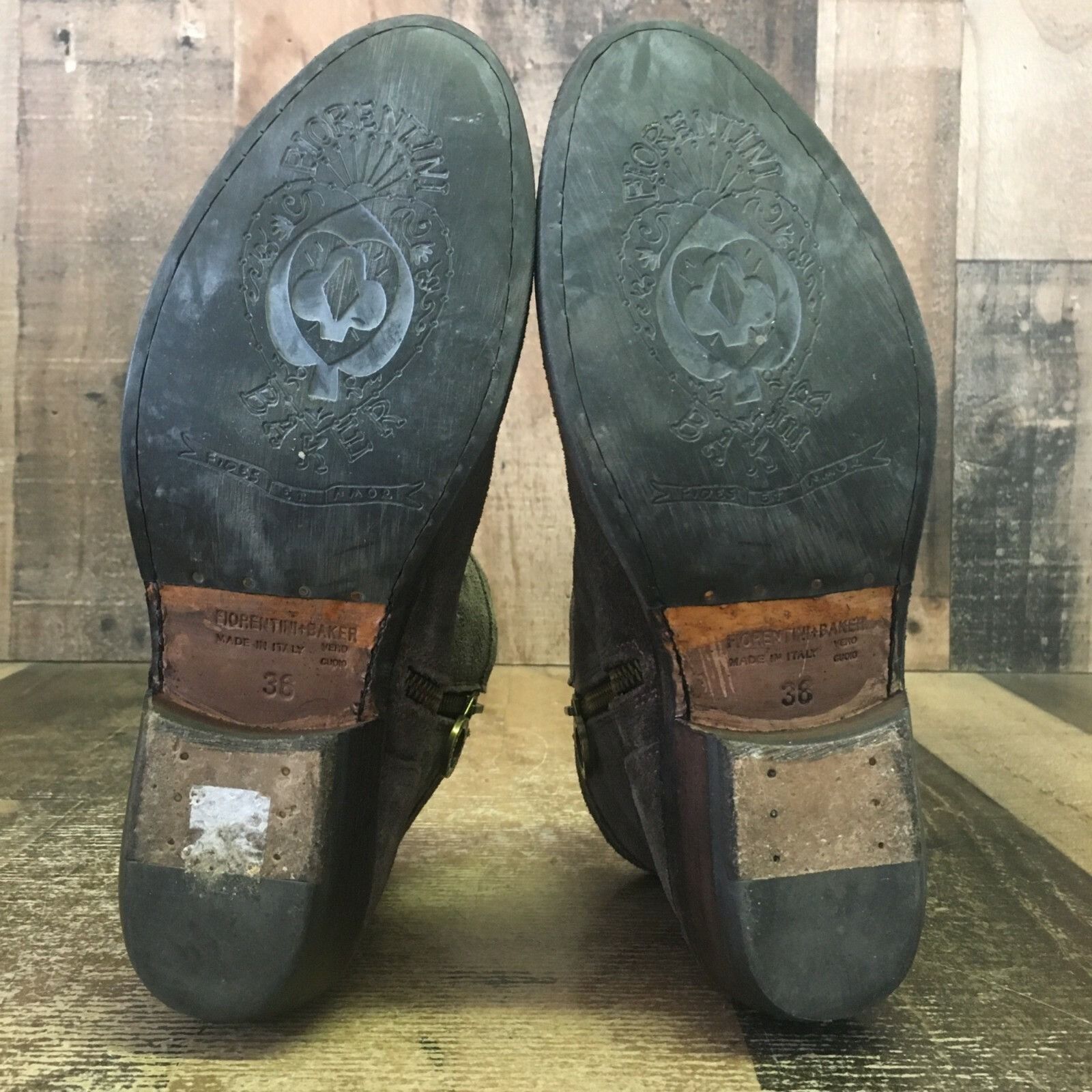 Fiorentini + Baker Fiorentini Baker Suede Ankle Boots Womens EUR 36 US 6 Size US 6 / IT 36 - 3 Thumbnail