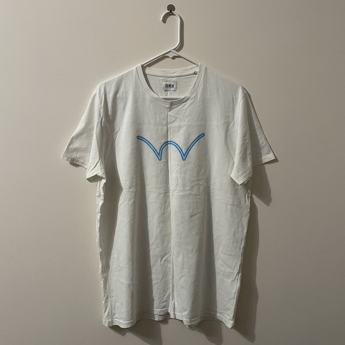 Edwin × Japanese Brand × Vintage Edwin Japan t-shirt size XL Size US XL / EU 56 / 4 - 1 Thumbnail