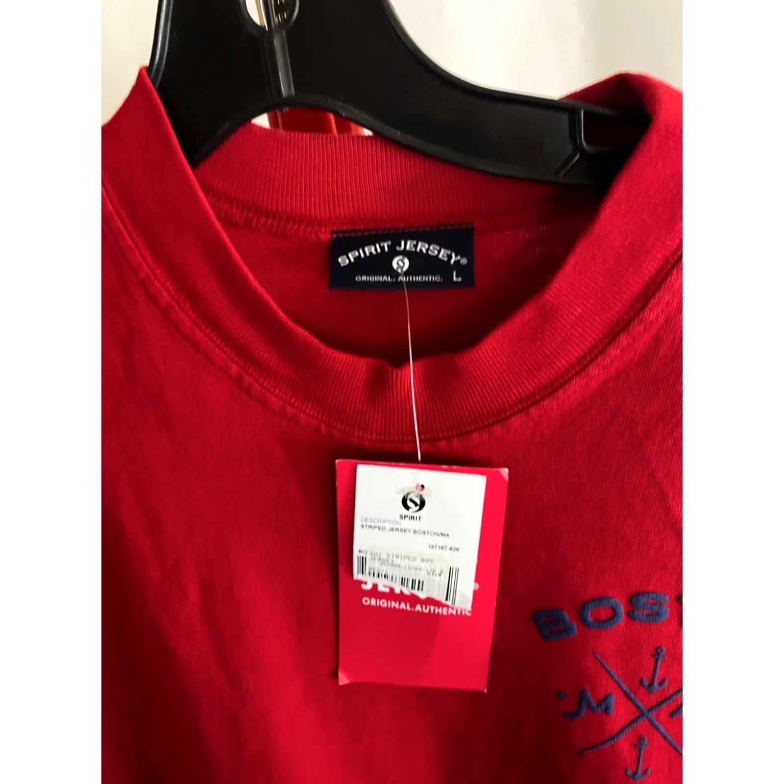 ESPIRIT Spirit Jersey Boston Shirt L Men NWT Long Sleeve Size US L / EU 52-54 / 3 - 2 Thumbnail