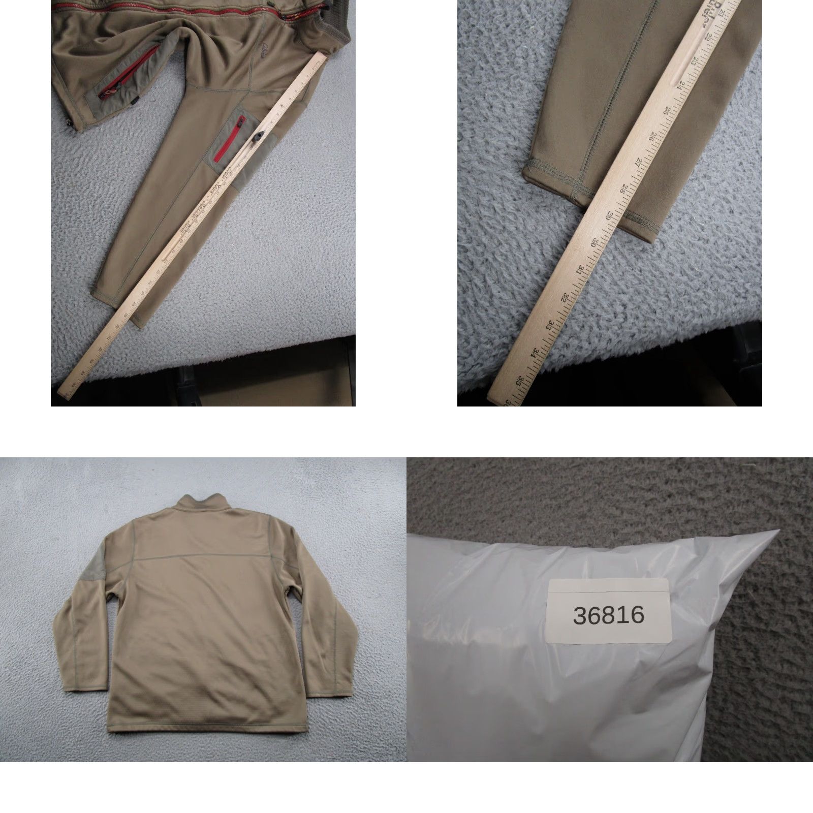 Vintage CABELAS Mens Thermal Full Zip Jacket Pockets Hunting Outdoors Size L Size US L / EU 52-54 / 3 - 8 Thumbnail