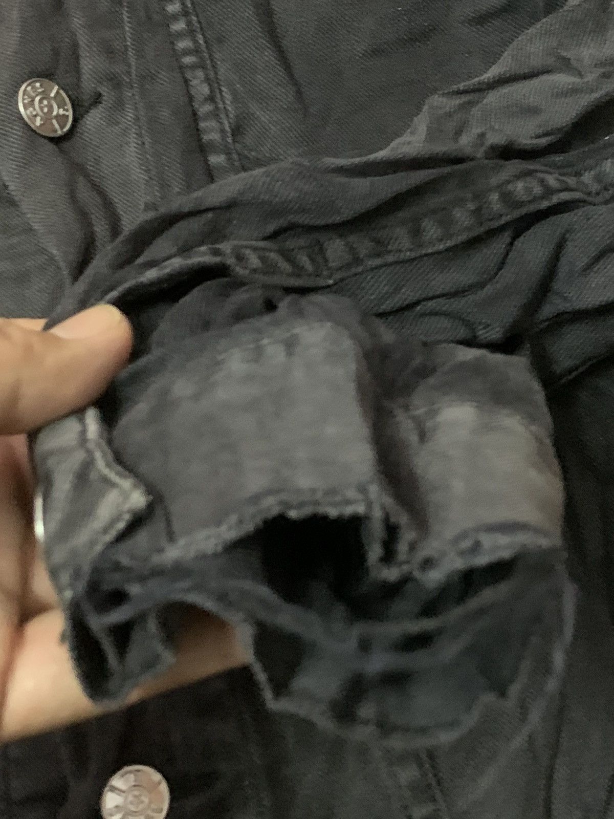 agnes b. Agnes B F03 Denim Jacket Size US S / EU 44-46 / 1 - 9 Thumbnail