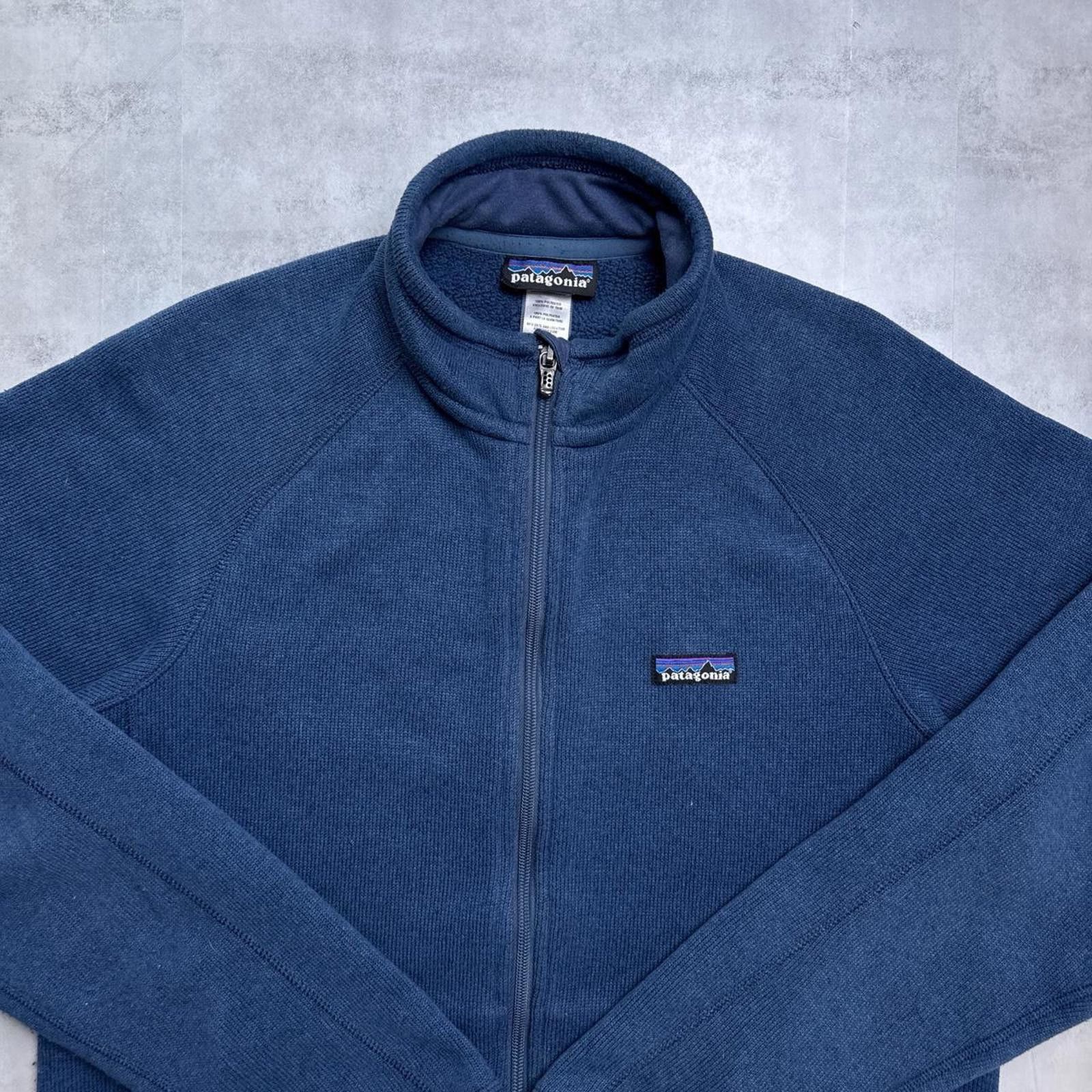Patagonia Y2K Patagonia 00s Navy Blue Zip Up Jacket Size US M / EU 48-50 / 2 - 2 Thumbnail