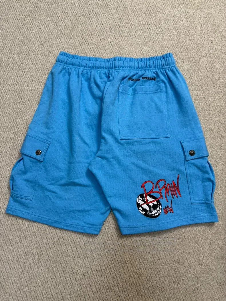 Chrome Hearts CHROME HEARTS Size XL Mattyboy graffiti blue shorts Size US 33 - 3 Thumbnail