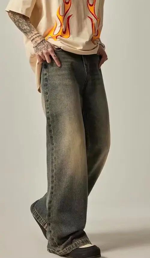 Japanese Brand Matsumoto x Kato Washed flare jeans Size US 29 - 6 Thumbnail