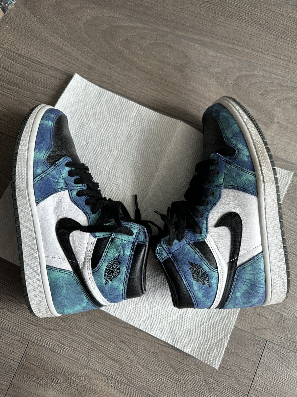 Jordan Brand × Nike Tie Dye Jordan 1 Size US 8 / IT 38 - 5 Thumbnail