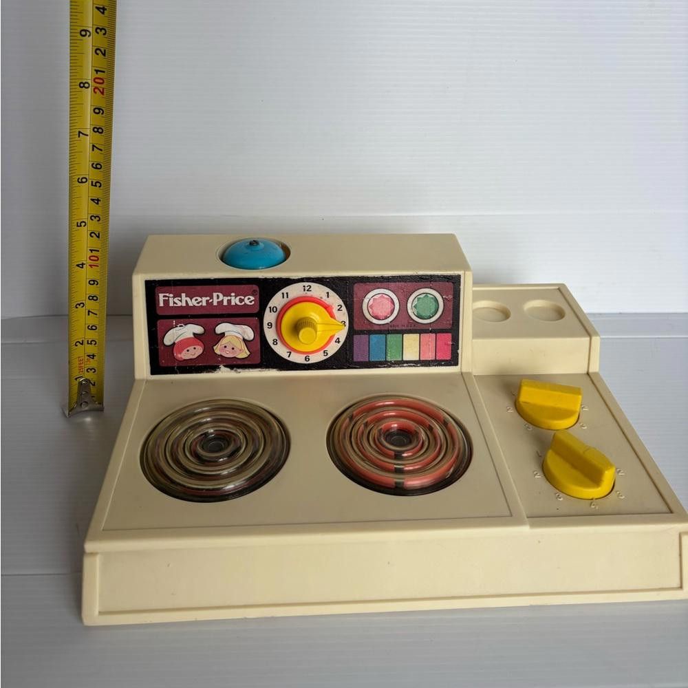 Designer Vintage 1978 Fisher Price Toys - Fun with Food Kitchen Stove Size ONE SIZE - 3 Thumbnail