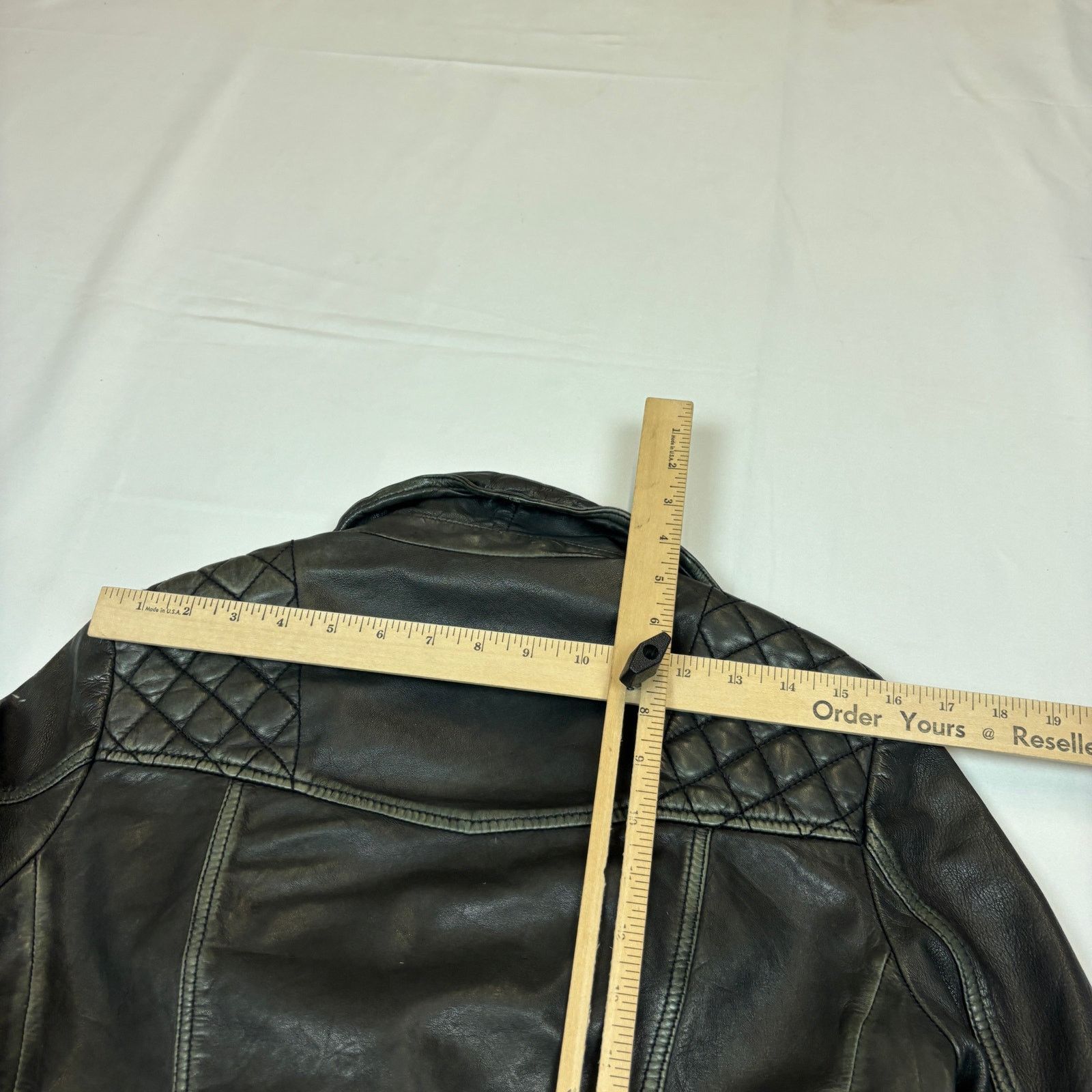Allsaints Allsaints Cargo Biker Leather Jacket Women's 6 Quilted Size M / US 6-8 / IT 42-44 - 8 Thumbnail