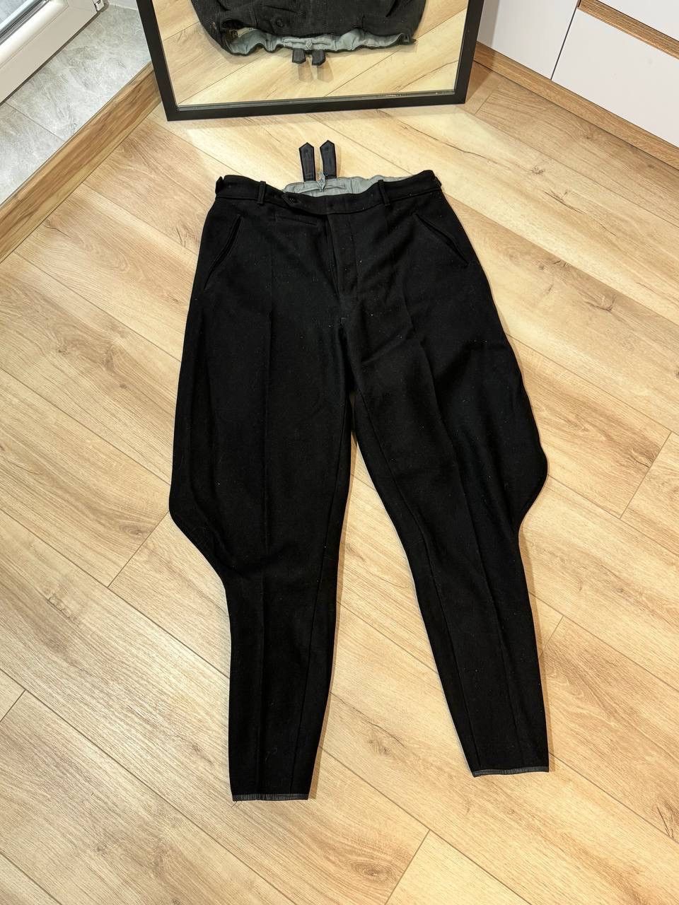 Vintage WW2 German Galliffet trousers Pants M32 Wool Breeches Size US 34 / EU 50 - 8 Thumbnail