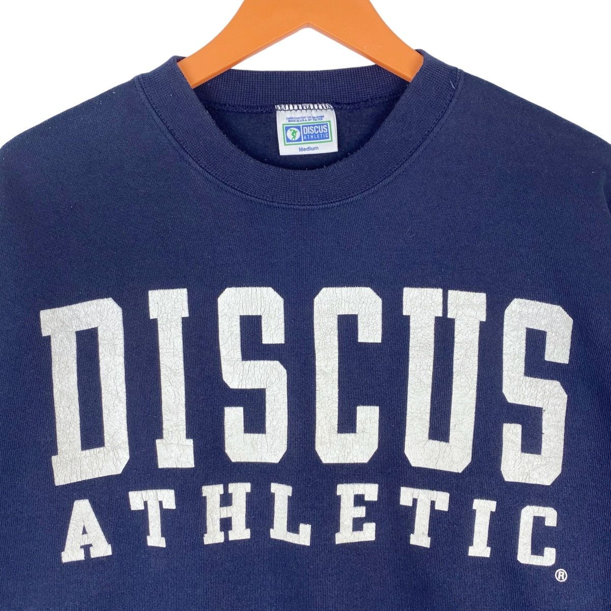 Designer × Vintage Discus Athletic Big Logo Sweatshirt Crewneck Pullover Size US M / EU 48-50 / 2 - 2 Thumbnail