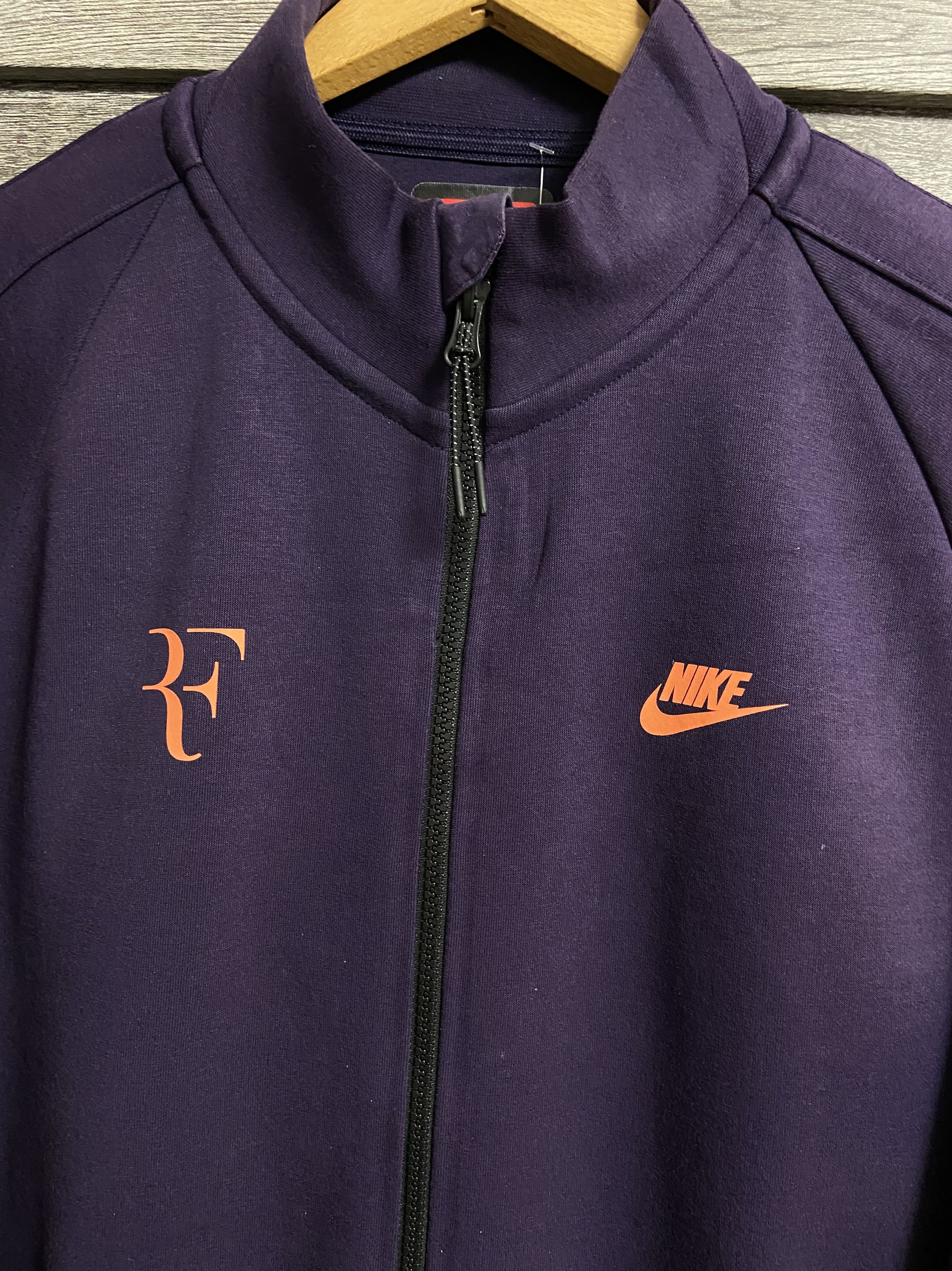 Nike Nike Roger Federer RF Premier Jacket Purple HO16 Tech fleece Size US XL / EU 56 / 4 - 4 Thumbnail