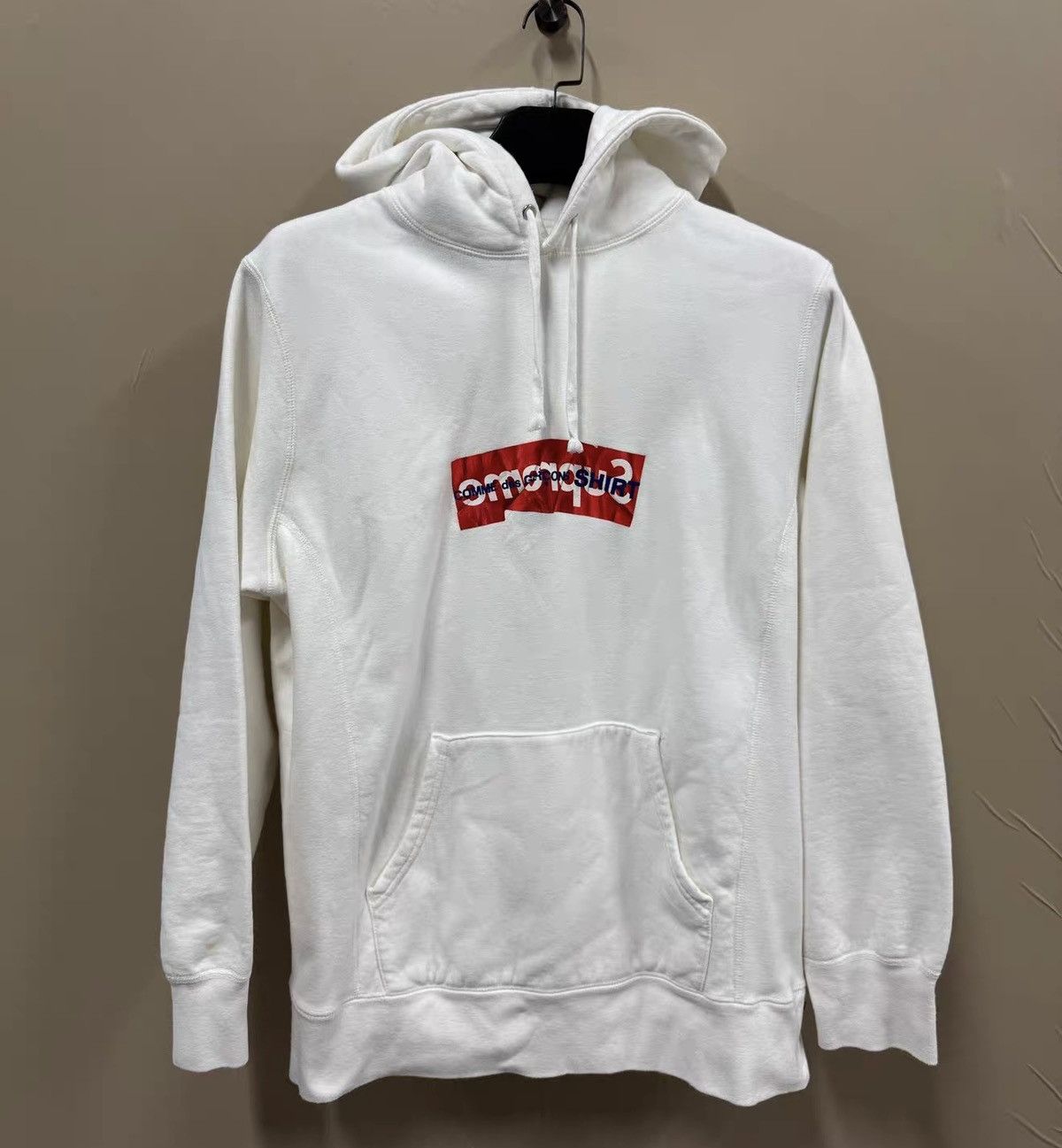 Comme des Garcons Supreme cdg shirt box logo hooded sweatershirt Size US L / EU 52-54 / 3 - 1 Thumbnail