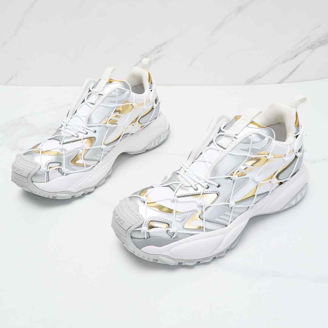 Versace Versace Men's Mercury Mesh Patchwork Sneakers Size US 7 / EU 40 - 1 Thumbnail