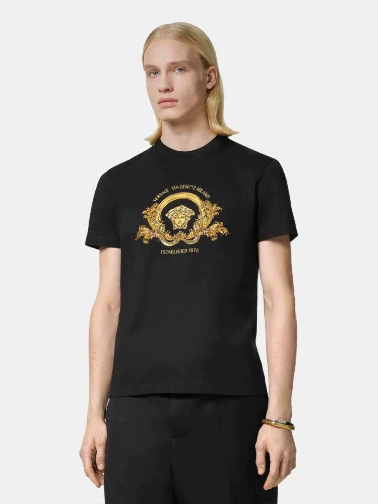 Versace Versace Men's T-shirts Size US L / EU 52-54 / 3 - 1 Thumbnail