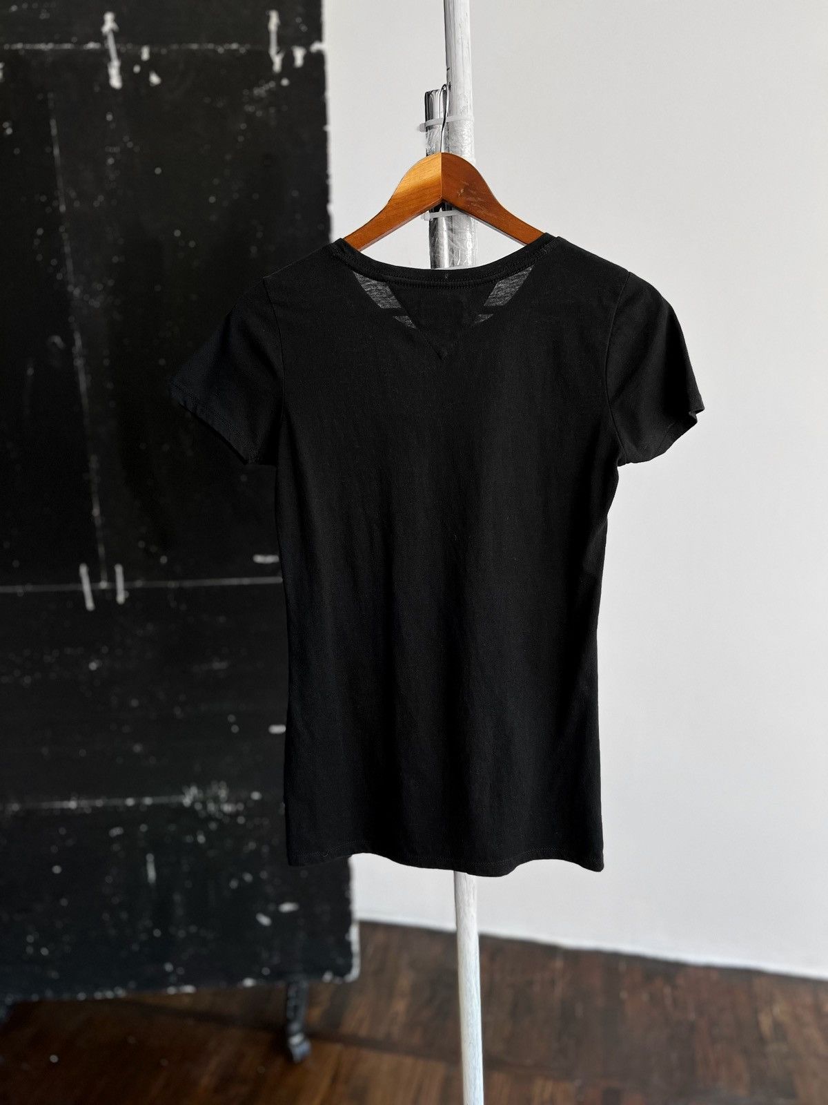 Tommy Hilfiger × Tommy Jeans Tommy Hilfiger Tommy Jeans Women Black Short Sleeve T-Shirt Size M / US 6-8 / IT 42-44 - 3 Thumbnail