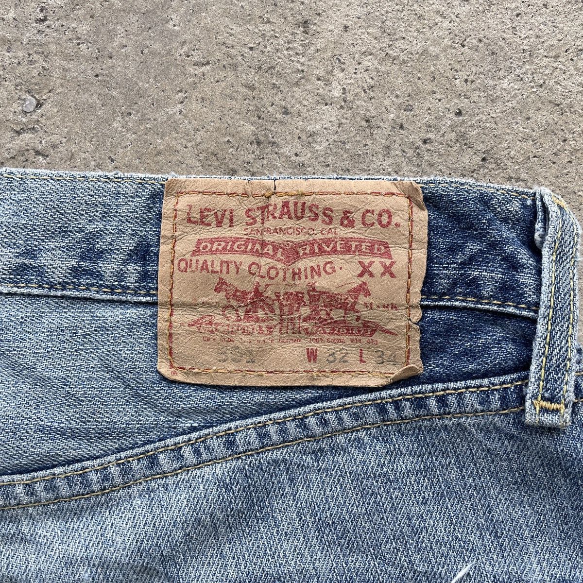 Jean × Levi's × Vintage Vintage Levi’s Fly Button Denim Jeans Pants Faded W32 Size US 32 / EU 48 - 9 Thumbnail