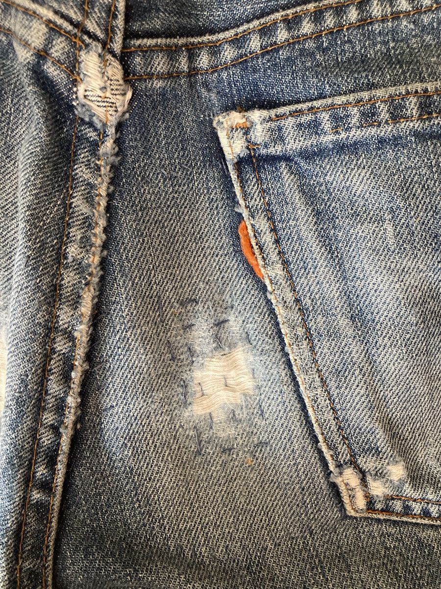 Levi's TRUE VINTAGE Levi’s 606 Big E Orange Tab Slims Size 24" / US 00 / IT 34 - 6 Thumbnail