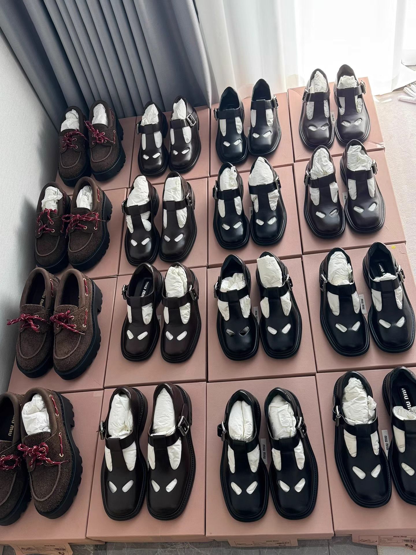 Miu Miu MiuMiu Runway T-Strap Mary Jane Shoes K6 Size US 7 / IT 37 - 9 Thumbnail